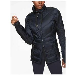 Navy Athleta Banner Peak Down Jacket